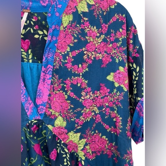 Free People printed Agnes Mini Dress - Picture 3 of 10